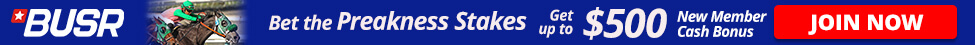 Bet on the Preakness at BUSR