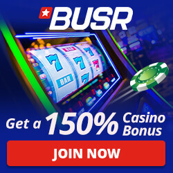 Get a 150% Casino Bonus with BUSR