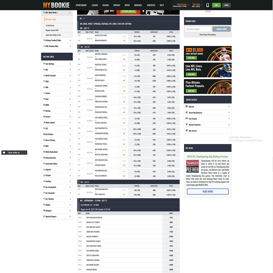 Bet on MyBookie